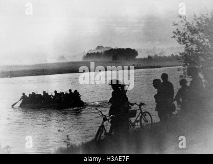 Truppe tedesche all'inizio della campagna russa, 1941 Foto Stock