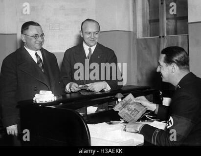 Lotteria Winterhilfswerk, 1934 Foto Stock