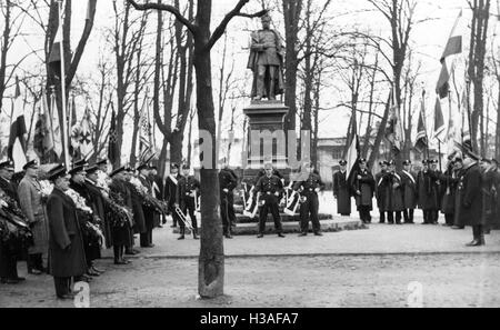 La Kaiser Wilhelm Memorial io in Memel, 1939 Foto Stock