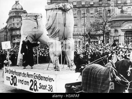 Sfilata di Carnevale, Monaco di Baviera 1938 Foto Stock