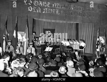 Hitler celebrazione della gioventù a Berlino, 1937 Foto Stock