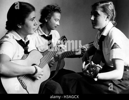 Reich Scuola di Leadership del BDM a Potsdam, 1936 Foto Stock