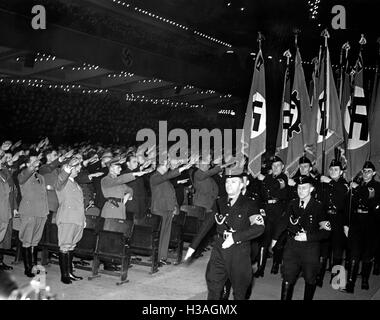 Robert Ley a DAF-evento a Berlino, 1939 Foto Stock