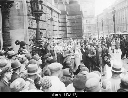 I membri del Reichstag a Berlino, 1933 Foto Stock