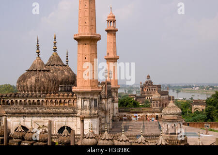 Bara Imambara complesso nella città di Lucknow, Uttar Pradesh, India. Foto Stock