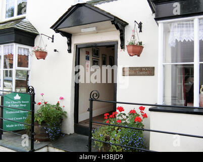 Kingsley Cottage Museum & Shop, Clovelly Village, North Devon, Inghilterra, Regno Unito Foto Stock