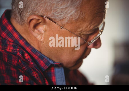 Close-up di oreficeria focalizzato Foto Stock