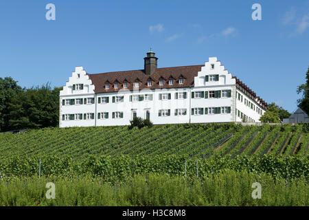 Il castello di Hersberg, Immenstaad, Lago di Costanza, Baden-Wuerttemberg, Germania Foto Stock