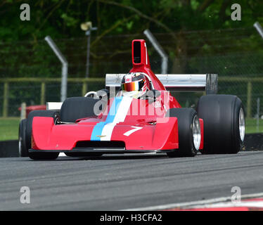 Neil Glover, Chevron B37, Anglo American 5000s, Derek Bell trofeo, American Speedfest IV, Brands Hatch, giugno 2016, automobili, Foto Stock