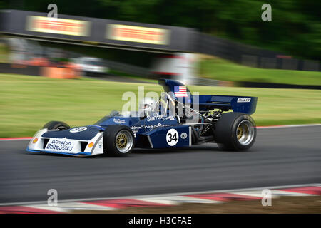Greg Thornton, Surtees TS11, Anglo American 5000s, Derek Bell trofeo, American Speedfest IV, Brands Hatch, giugno 2016, automobile Foto Stock