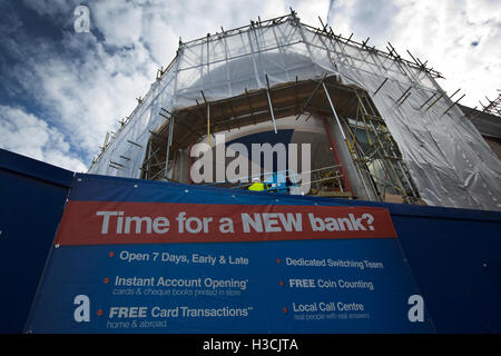 La costruzione della nuova metropolitana Bank a Wimbledon Bridge House, Wimbledon, a sud-ovest di Londra, England, Regno Unito Foto Stock