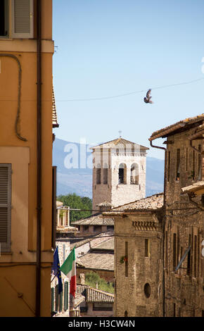 Dettaglio di Assisi in Italia Foto Stock