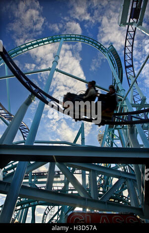 Tivoli Grona Lund (Luna Park), Djurgarden, Stoccolma, Svezia Foto Stock