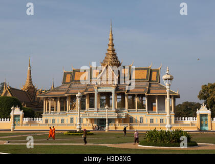 Il Chan Chhaya padiglione presso il Palazzo Reale di Phnom Penh Cambogia Foto Stock