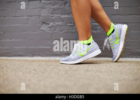 Womans scarpe da running Nike Foto Stock