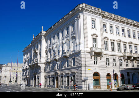 Palazzo del Lloyd Triestino, Trieste Italia, Foto Stock