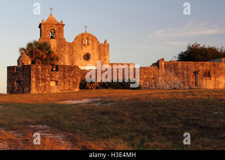 Presidio di Nuestra Señora de Loreto de la Bahia in Goliad, Texas Foto Stock