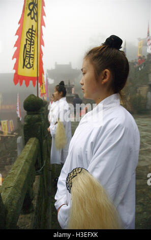 Wudang Mountain, Hubei, Cina Foto Stock