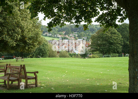 Box è un grande villaggio nel Wiltshire sul confine di somerset vicino a Bath, Inghilterra REGNO UNITO Foto Stock