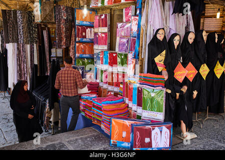 Iran, Isfahan, Gran Bazaar, Bazar e Bozorg Foto Stock
