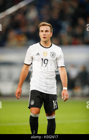 Mario GOETZE, DFB 19, Ritratto, half-size, qualificazione della Coppa del Mondo Germania e Repubblica Ceca. , . Credito: Peter Schatz/Alamy Live News Foto Stock