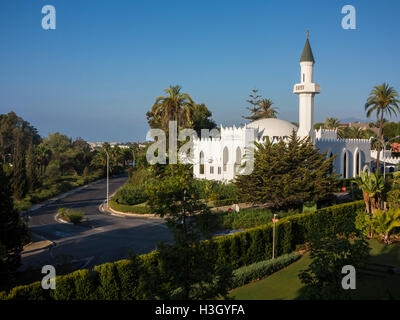 Abdul Aziz Al Saud in moschea, Marbella, Costa del Sol, Andalusia, Spagna Foto Stock