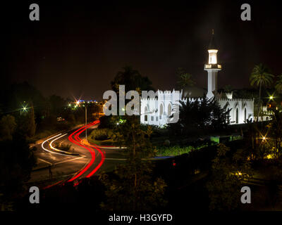 Abdul Aziz Al Saud in moschea, Marbella, Costa del Sol, Andalusia, Spagna Foto Stock