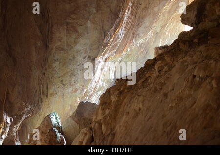 Grotte e Miniere in tutta la Grecia Foto Stock