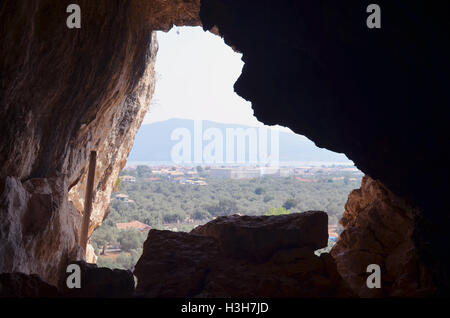 Grotte e Miniere in tutta la Grecia Foto Stock