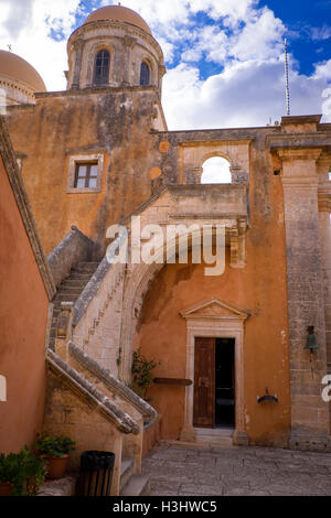 Monastero di Agia Triada ad Akrotiri, molto popolari destinazioni di turismo religioso Foto Stock