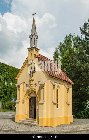 Max-Emanuel Kapelle, Wasserburg am Inn, Baviera, Germania Foto Stock