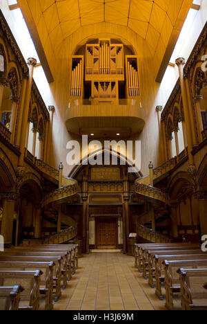 Organo a canne della Cappella della Basilica di Notre Dame (Montreal) Foto Stock