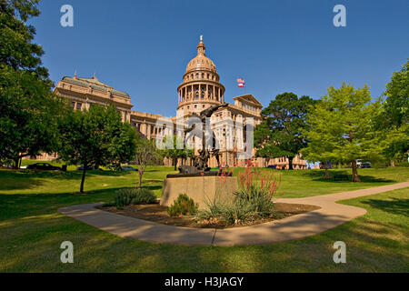 Texas Capitale dello Stato Edificio, Austin, Texas USA Foto Stock