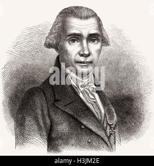 Louis Nicolas Vauquelin, 1763-1829, un farmacista francese e farmacia Foto Stock