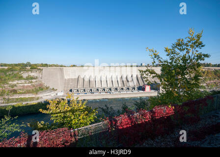 Robert Mosè Niagara Power Plant in Lewiston New York STATI UNITI D'AMERICA Foto Stock