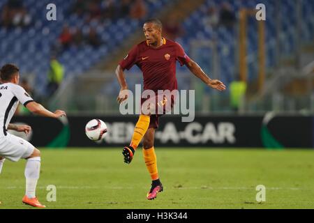 Roma, Italia. 29Sep, 2016. Juan (Roma) Calcio/Calcetto : UEFA Europa League Giornata 2 Gruppo E CORRISPONDENZA TRA AS Roma 4-0 FC Astra Giurgiu allo Stadio Olimpico di Roma, Italia . © Mutsu Kawamori/AFLO/Alamy Live News Foto Stock