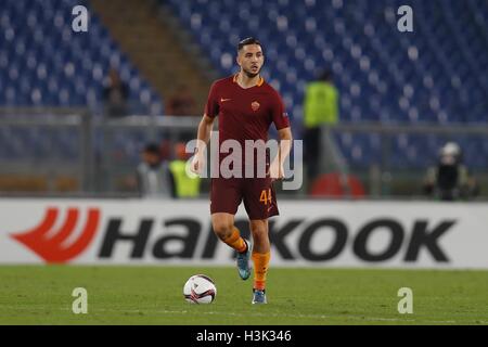 Roma, Italia. 29Sep, 2016. Kostas Manolas (Roma) Calcio/Calcetto : UEFA Europa League Giornata 2 Gruppo E CORRISPONDENZA TRA AS Roma 4-0 FC Astra Giurgiu allo Stadio Olimpico di Roma, Italia . © Mutsu Kawamori/AFLO/Alamy Live News Foto Stock