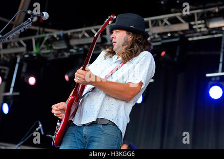 BENICASSIM, Spagna - 20 Luglio: La esegue accademico a FIB Festival il 20 luglio 2014 a Benicassim, Spagna. Foto Stock