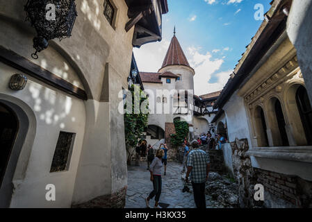 Castello di Bran nei pressi di crusca, Romania, comunemente noto come 'Dracula Castello dell', casa di carattere del titolo in Bram Stoker's 'Dracula" nuovo Foto Stock