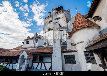 Castello di Bran nei pressi di crusca, Romania, comunemente noto come 'Dracula Castello dell', casa di carattere del titolo in Bram Stoker's 'Dracula" nuovo Foto Stock