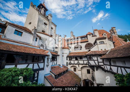 Castello di Bran nei pressi di crusca, Romania, comunemente noto come 'Dracula Castello dell', casa di carattere del titolo in Bram Stoker's 'Dracula" nuovo Foto Stock