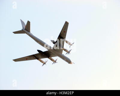 Tupolev Tu-95mc, russo bombardieri strategici Foto Stock