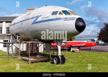 Il Boscombe Down Collezione di aviazione, Old Sarum Airfield, Wiltshire, Regno Unito. Foto Stock