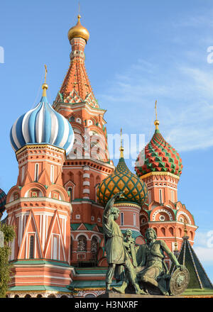 Cattedrale di San Basilio, Mosca, Russia Foto Stock