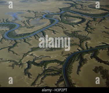 Roper River delta, Foto Stock