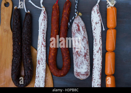 Salumi e Insaccati Foto Stock