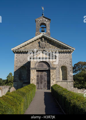 Chiesa parrocchiale di Santa Maria Vergine in Glynde, East Sussex, England, Regno Unito Foto Stock