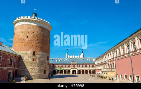 Vista del Lublin Royal Castle in Polonia Foto Stock