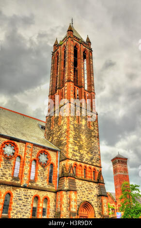 La Mezzaluna Chiesa a Belfast, Irlanda del Nord Foto Stock