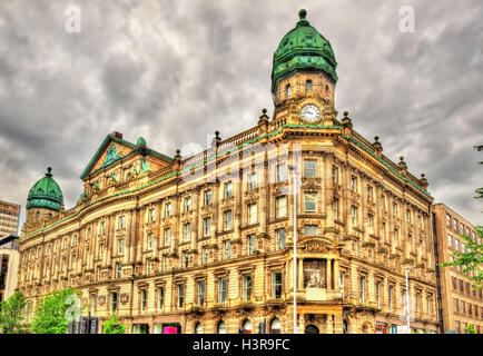 Scottish provvida Istituzione, un edificio storico a Belfast - Irlanda del Nord Foto Stock